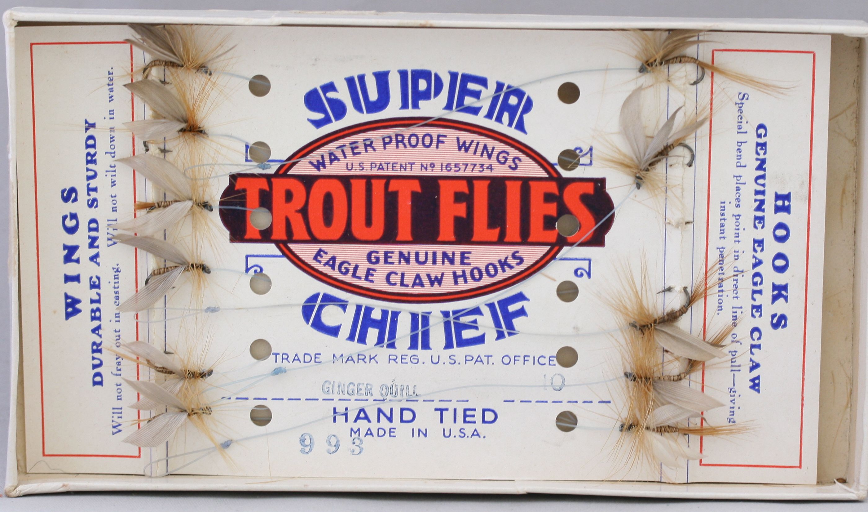 Super Chief Snelled Trout Flies Preview